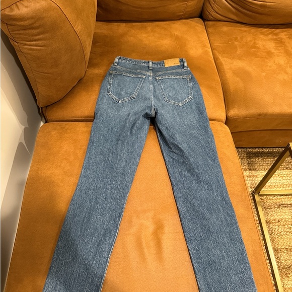 Madewell Perfect Vintage Jean DM7250 Size 25 High Rise Straight Leg Denim - Picture 6 of 6
